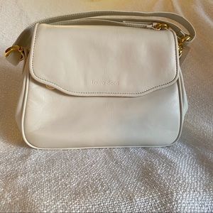 New Laura Scott Handbag - Cream Colored